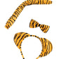 Accesorio leopardo y tigresa